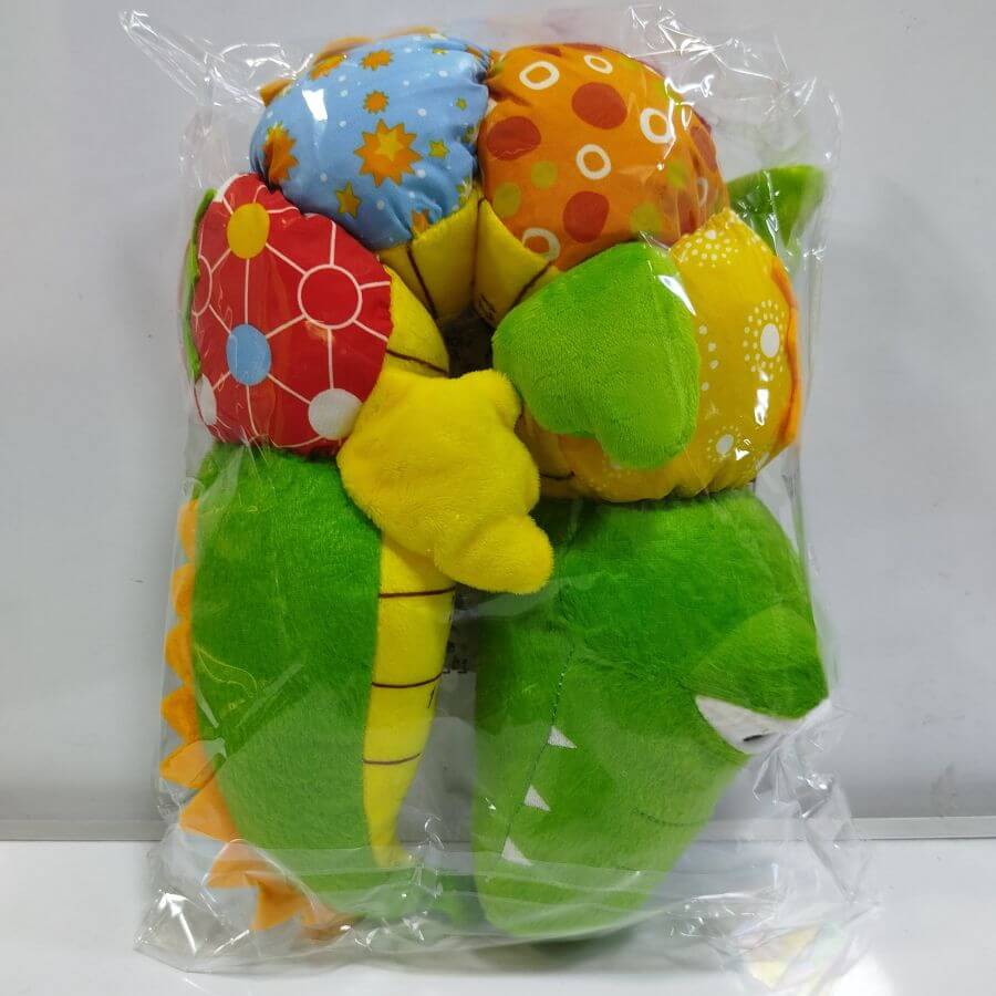 PELUCHE COCODRILO Y GUSANO