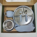 KIT DE ALIMENTACION SILICONA Y ACERO EN CAJA