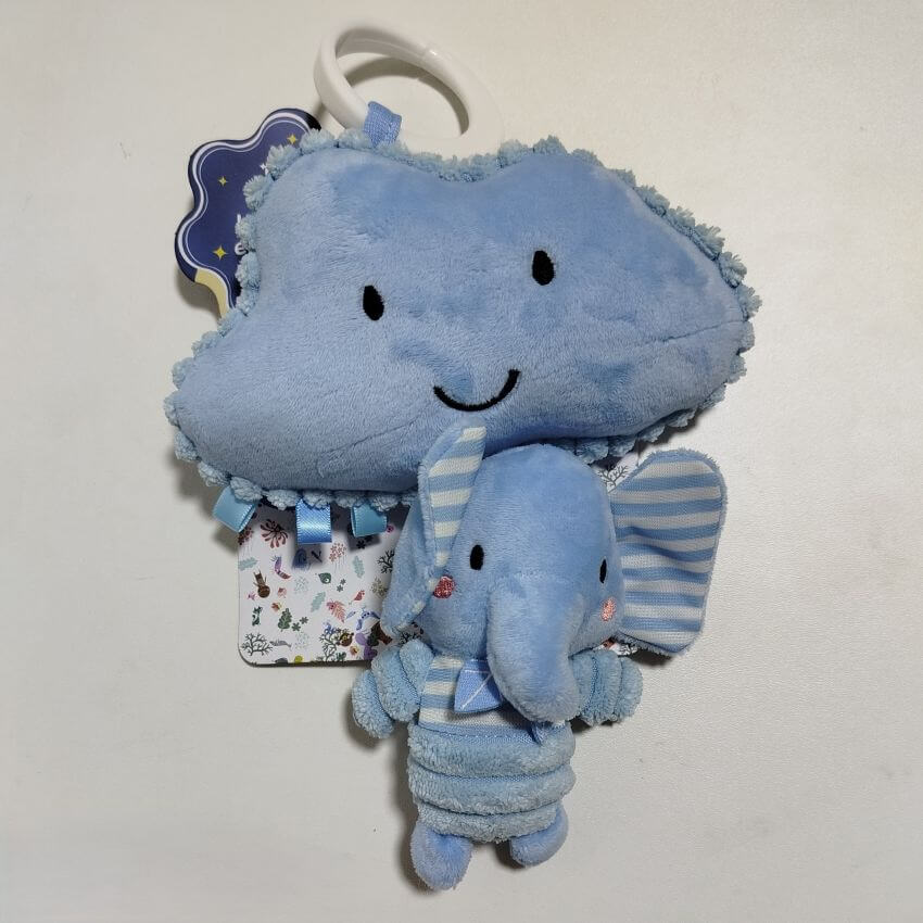 PELUCHE SONAJA NUBE Y ELEFANTE