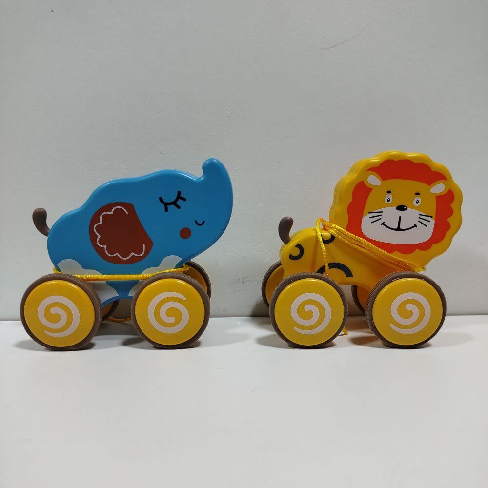 HAPPY TRACTION TOY ANIMALES