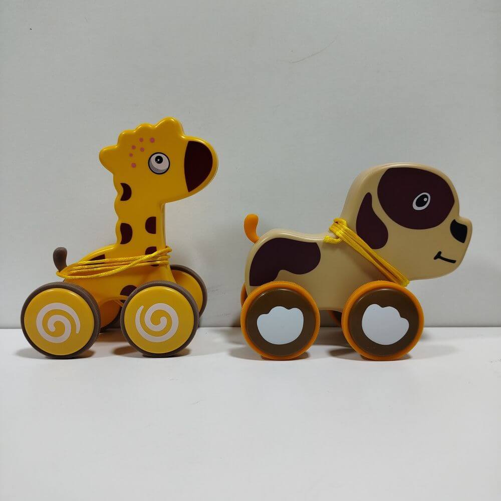 HAPPY TRACTION TOY ANIMALES