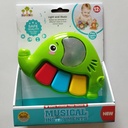 PIANO MUSICAL PEQUEÑO LEON ELEFANTE Y JIRAFA