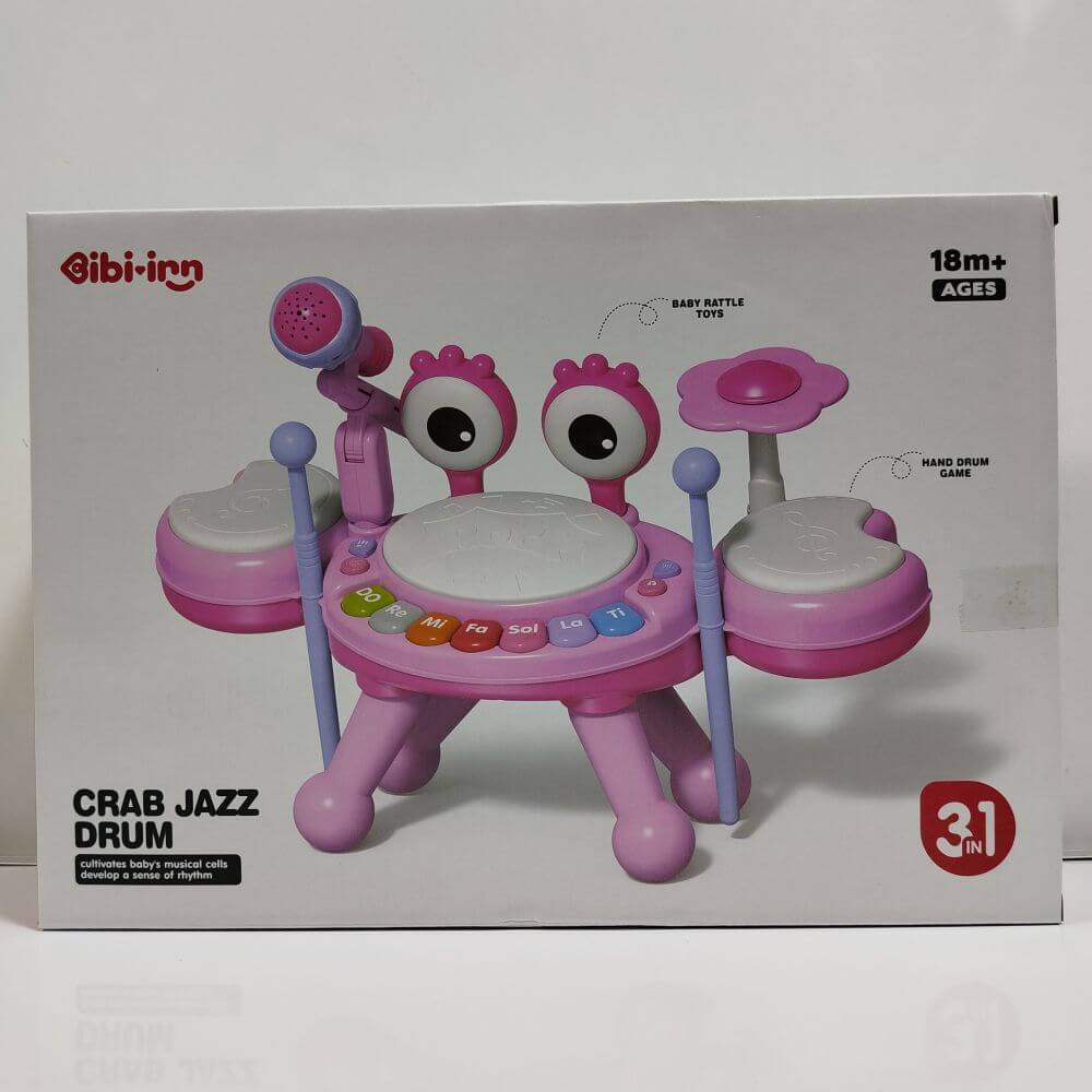 BATERIA CANGREJO 3 EN 1 CIBI-INN