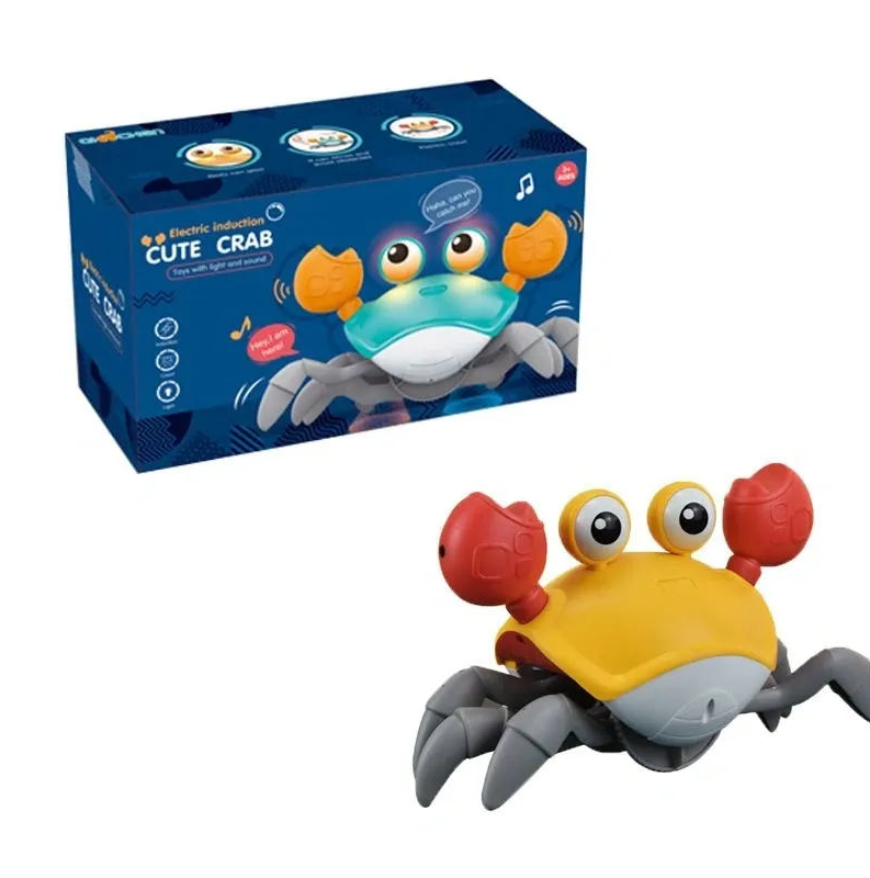 CANGREJO CON SENSOR MUSICAL RECARGABLE