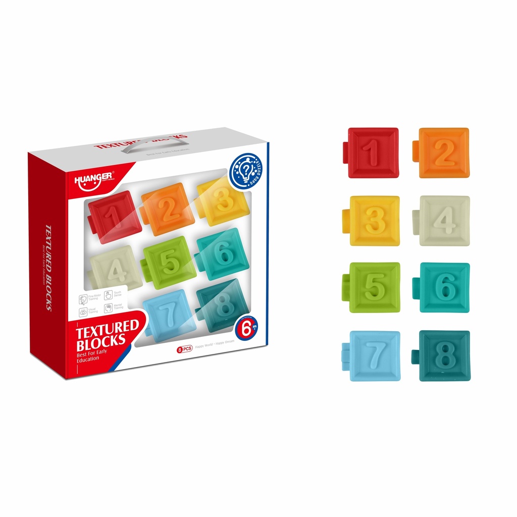 CUBO TEXTURA 8 PCS HUANGER