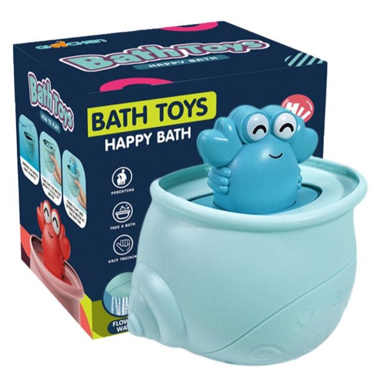 JUGUETE DE BAÑO CANGREJO
