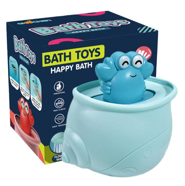 JUGUETE DE BAÑO CANGREJO