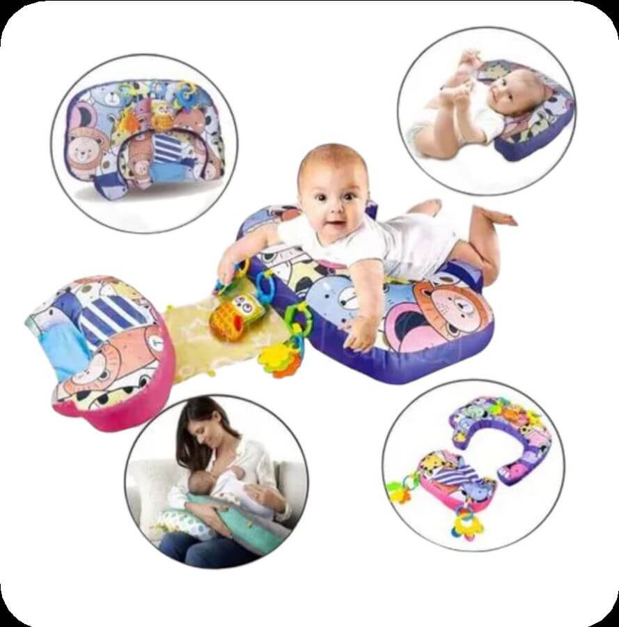 ALMOHADA 5 EN 1 ELEFANTE