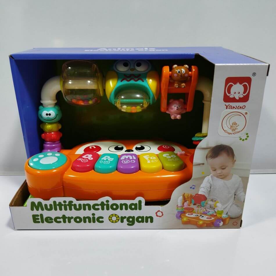 PIANO MUSICAL ZORRITO CON SONAJA