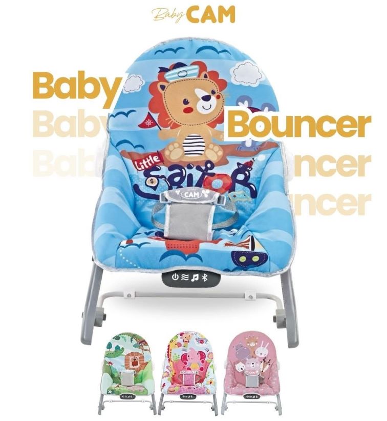 BABY BOUNCER 20KG CON BLUETOOTH