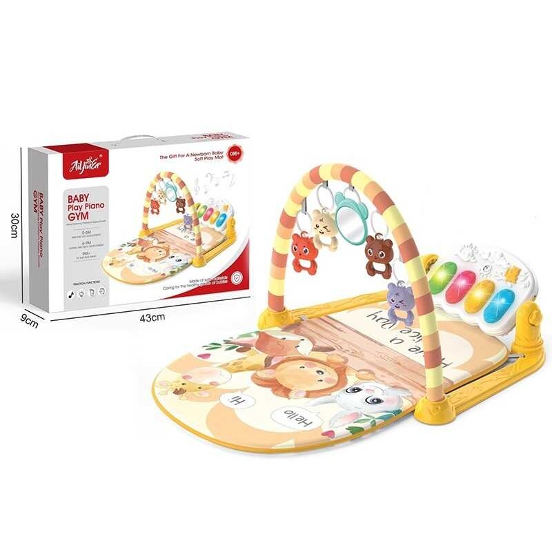 GIMNASIO BABY PLAY PIANO LEON AMARILLO