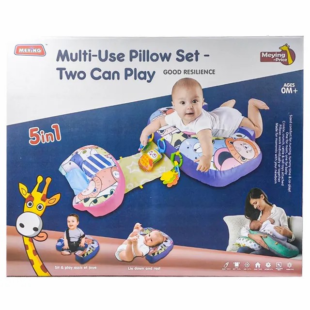 ALMOHADA 5 EN 1 ELEFANTE