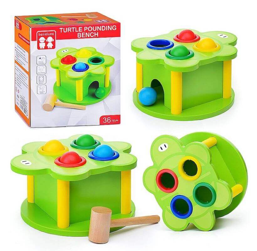 POUNDING BENCH TORTUGA Y BUHO