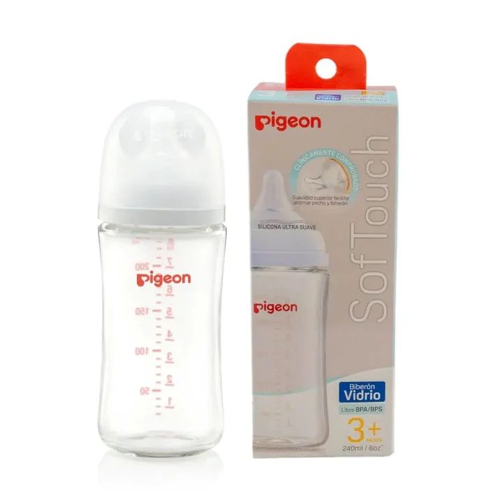 BIBERON VIDRIO 8 OZ PIGEON