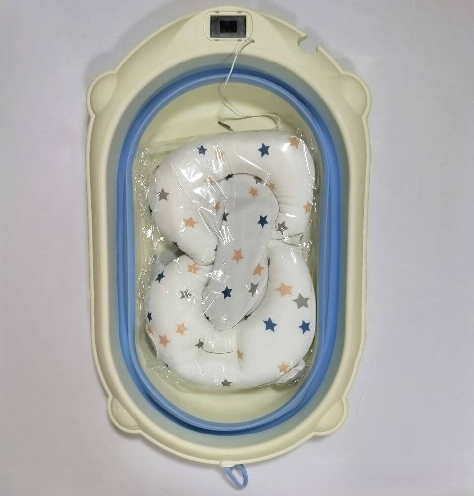 TINA PLEGABLE PEQUEÑA CON TERMOMETRO