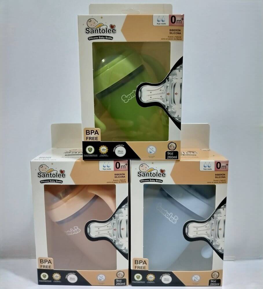 BIBERON DE SILICONA 9 OZ