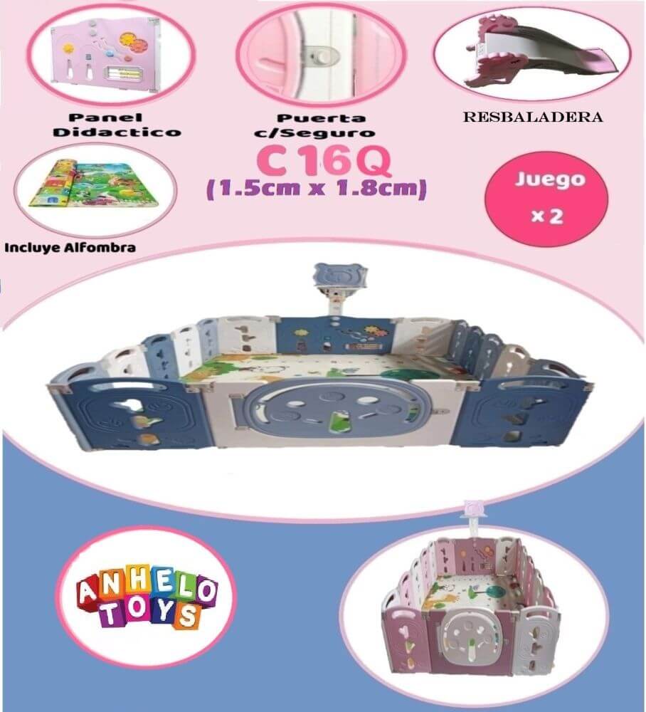 CORRAL C16Q 1.50M X 1.80M