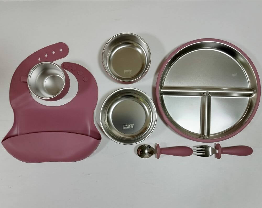 KIT DE ALIMENTACION SILICONA Y ACERO EN CAJA