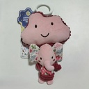 PELUCHE MUSICAL NUBE Y ELEFANTE