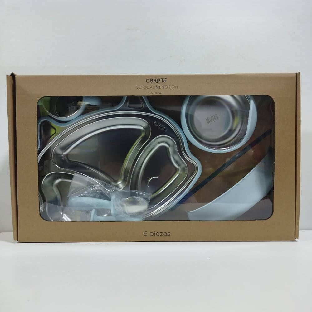 SET DE ALIMENTACION EN CAJA ZORRITO 6 PCS