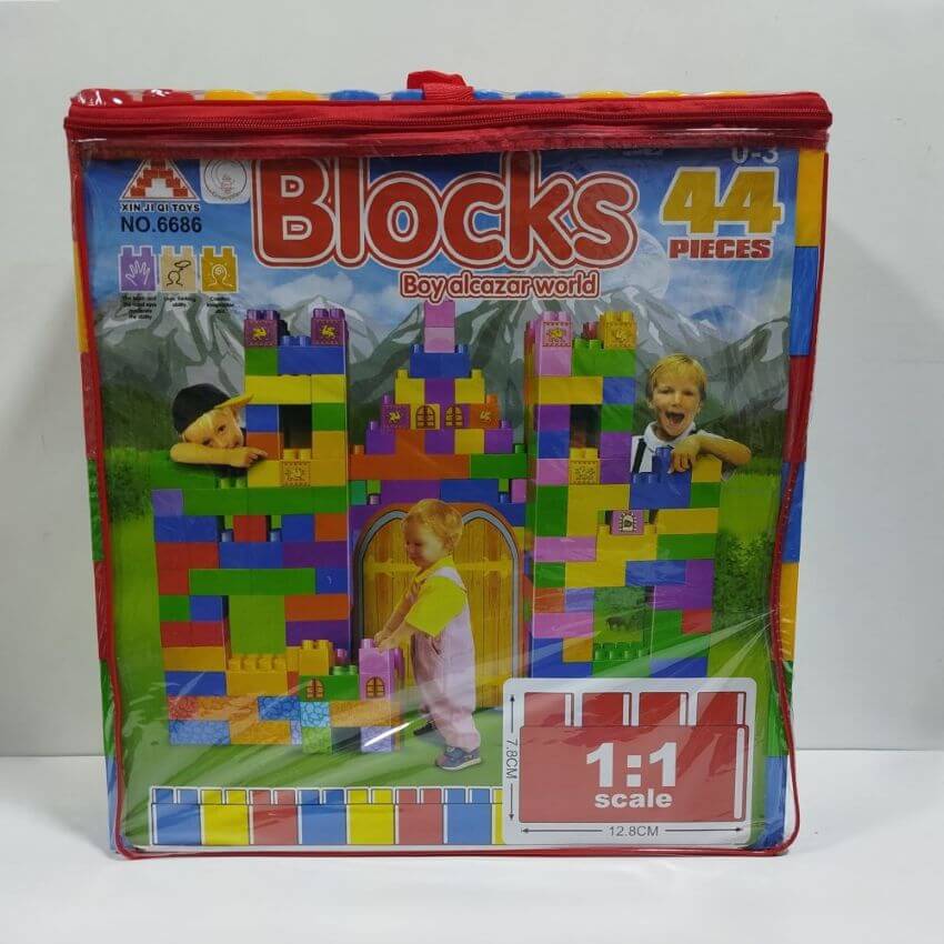 BLOCKS CASTILLO 44 PCS