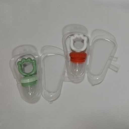 [YAT005] CHUPON ALIMENTADOR ESTUCHE NARANJA Y VERDE