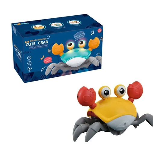 [QC-1Y] CANGREJO CON SENSOR MUSICAL RECARGABLE