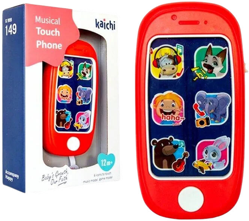 [K999-149] CELULAR KAICHI ROJO