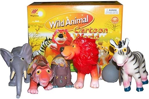 [D2616] ANIMALES DE LA SELVA DE HULE