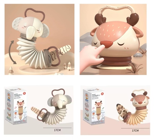 [FQ001 /FQ002] ACORDEON ELEFANTE Y VENADO