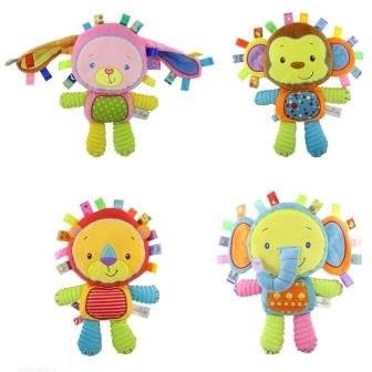 [H168006-10A /7622B-16 /17 /18 /82821] PELUCHE DE APEGO ELEFANTE LEON Y MONO