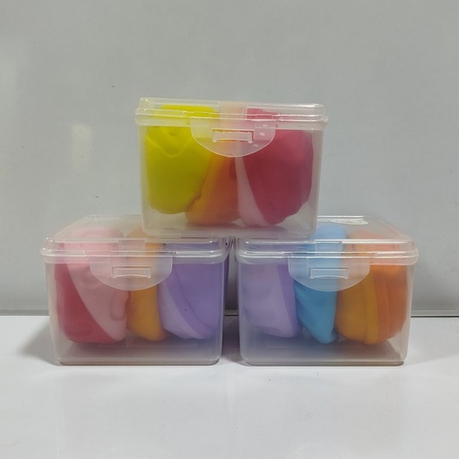 [HLX309A-1] PELOTA DIDACTICA EN TUPPER 3 PCS