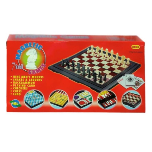 [9862A] AJEDREZ 7 EN 1