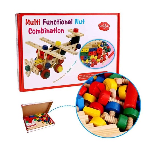 [WD-2089] MULTIFUNTIONAL NUT COMBINATION MADERA