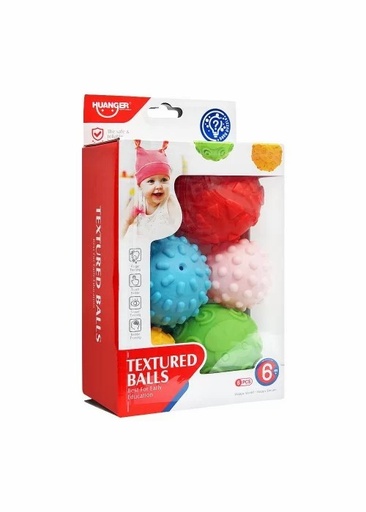 [HE0256] PELOTA 6 PCS HUANGER