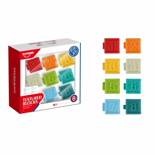 [HE0234] CUBO TEXTURA 8 PCS HUANGER