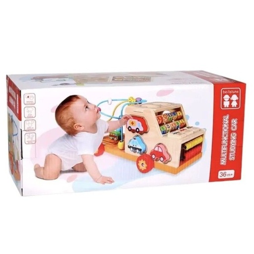 [HX0526] CARRO DIDACTICO DE MADERA