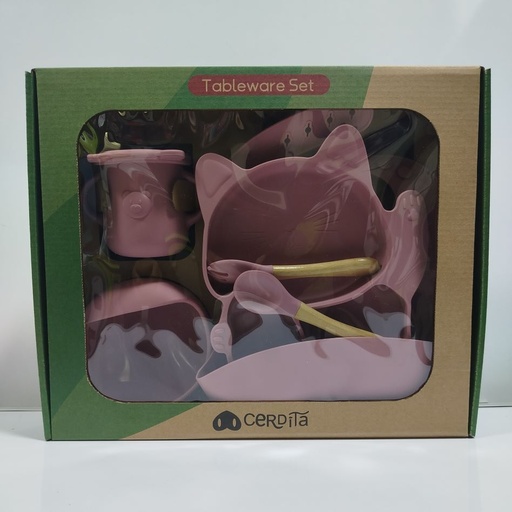 [YAT058] KIT PLATO DE SILICONA GATO