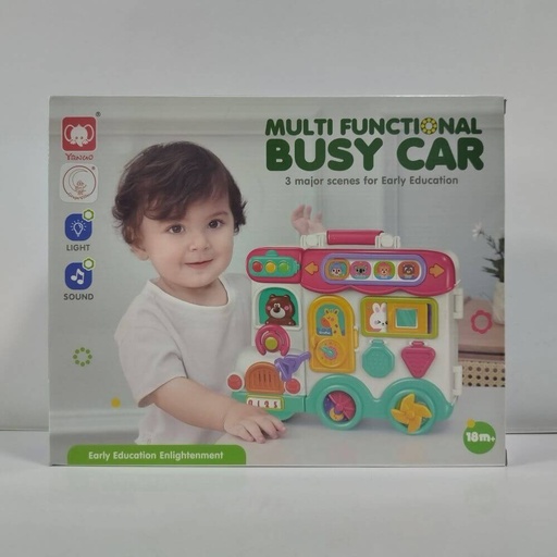 [846] DIDACTICO MULTIFUNCIONAL BUSY CAR