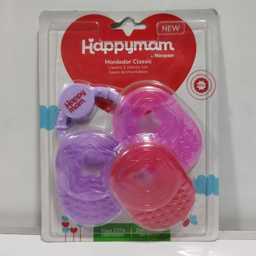 [HM007] MORDEDOR LLAVERO HAPPY MAM