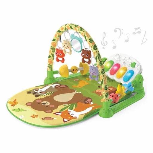 [608-8D] GIMNASIO BABY PLAY GYM OSO VERDE