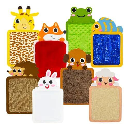 [VGP2811] LIBRO TEXTURA ANIMALES 8 PCS