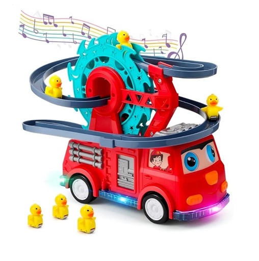 [ML281285 /YJ388-64] CARRO BOMBEROS CON PATITOS