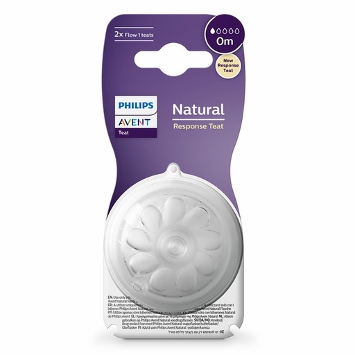[SCY963/02 /SCY961] TETINA NATURAL RESPONSE 2 PCS PHILIPS AVENT