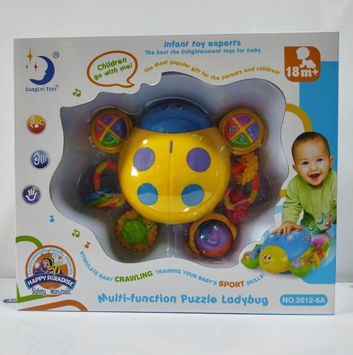 [2012-6A] MULTIFUNCTION PUZZLE LADYBUG