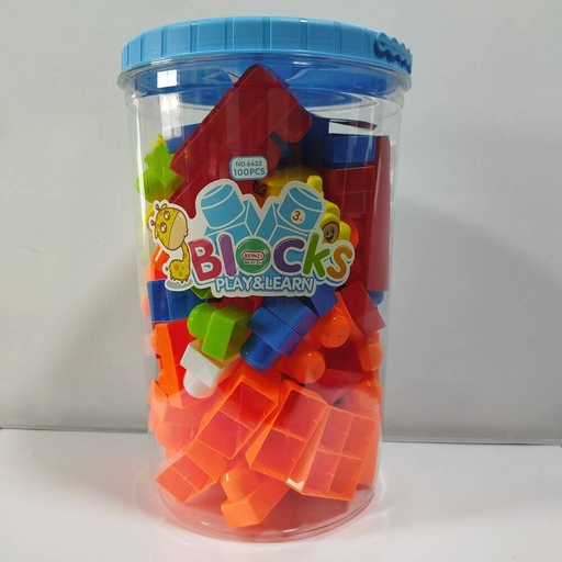 [6632 /6665] PLAYGO 100 PCS EN BALDE