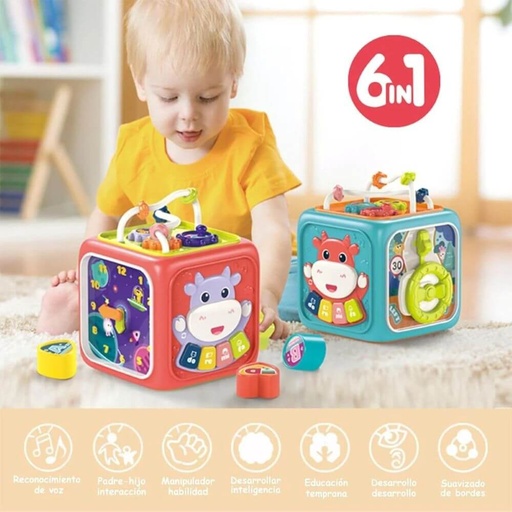 [688-57] ACTIVITY CUBE BOX CIBI-INN
