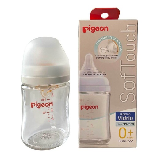 [80837] BIBERON DE VIDRIO 5 OZ PIGEON