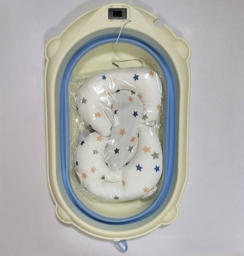 [FE70-W48] TINA PLEGABLE PEQUEÑA CON TERMOMETRO