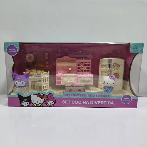 [6617AYAT] SET DE COCINA HELLO KITTY